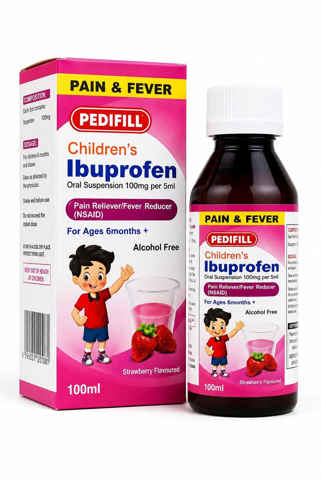 PEDIFIL Ibuprofen Suspension
